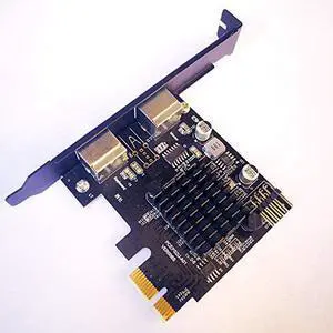 PCI-Express to 2xPS2 PS/2 Keyboard and Mouse Port Expansion Card Without USB Ports PCI-Express to 2xPS2 PS/2 Keyboard and Mouse Port Expansion Card Without USB Ports