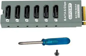 Efficient SATA6G Expansion Card Featuring Overcurrent Protections and Easy Installation Durability Efficient SATA6G Expansion Card Featuring Overcurrent Protections and Easy Installation Durability