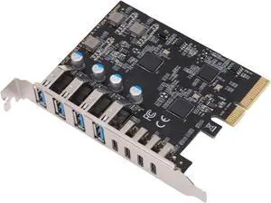 Generic PCIe USB 3.2 Gen 2 Expansion Card Efficient Data Transfer for Desktop PC Gaming Enthusiasts Black 1pc Generic PCIe USB 3.2 Gen 2 Expansion Card Efficient Data Transfer for Desktop PC Gaming Enthusiasts Black 1pc