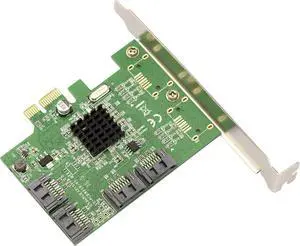 KALEA-INFORMATIQUE PCI Express (PCI-E) Controller Board - 4 SATA 3 (SATA III) Ports - Marvell 88SE9215 CHIPSET - PCIe 1x KALEA-INFORMATIQUE PCI Express (PCI-E) Controller Board - 4 SATA 3 (SATA III) Ports - Marvell 88SE9215 CHIPSET - PCIe 1x