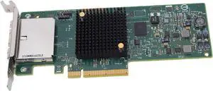 LSI SAS 9207 8e 8 Port Controller Card, PCIe 3.0 x8 HBA | 6Gb / s with SAS 2308 Chipset for External Storage Expansion JBOD LSI SAS 9207 8e 8 Port Controller Card, PCIe 3.0 x8 HBA | 6Gb / s with SAS 2308 Chipset for External Storage Expansion JBOD