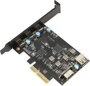 USB PCIe Card PCI Express to USB 3.2 Expansion Card, PCIe to Type C with Internal 19 Pin Connector, 20Gbps DualChip PCIe Controller Card for Window7 8 10 for OS X Laptop PC 10.8.2 USB PCIe Card PCI Express to USB 3.2 Expansion Card, PCIe to Type C with Internal 19 Pin Connector, 20Gbps DualChip PCIe Controller Card for Window7 8 10 for OS X Laptop PC 10.8.2