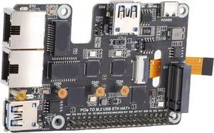 Jiawu PCIe to USB 3.2 Gen1 Adapter Compact Dual Functionality for 5 2.5G Ethernet and NVMe Expansion Jiawu PCIe to USB 3.2 Gen1 Adapter Compact Dual Functionality for 5 2.5G Ethernet and NVMe Expansion