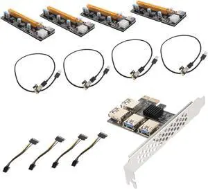 Pci-e Riser USB Pcie Card to Extender Pcie to USB Adapter High Performance Pci-e Riser USB Pcie Card to Extender Pcie to USB Adapter High Performance