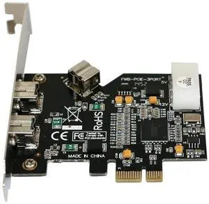 1pcs PCI Express PCI-E ×1 to 3 Ports 1394B Controller Card Add On Card for FireWire 800 IEEE 1394 B 2+1 Digital Camera Video Capture 1pcs PCI Express PCI-E ×1 to 3 Ports 1394B Controller Card Add On Card for FireWire 800 IEEE 1394 B 2+1 Digital Camera Video Capture