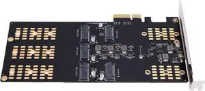 Fabater M.2 PCIe to M.2 Serial ATA SSD Adapter Easy Installation 5 Slot Card for Enhanced Performance Fabater M.2 PCIe to M.2 Serial ATA SSD Adapter Easy Installation 5 Slot Card for Enhanced Performance