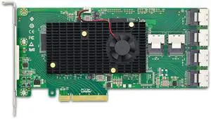 PCIe x8 SAS Expansion Card, 24-Port SAS/SATA, SFF-8087, 6Gb/s, UEFI Support PCIe x8 SAS Expansion Card, 24-Port SAS/SATA, SFF-8087, 6Gb/s, UEFI Support