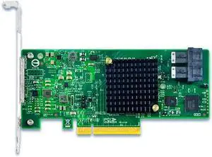 PCIe x8 RAID Controller Card, 8-Port Internal SAS/SATA 12Gb/s, SFF-8643, RAID 0/1/10/JBOD Support PCIe x8 RAID Controller Card, 8-Port Internal SAS/SATA 12Gb/s, SFF-8643, RAID 0/1/10/JBOD Support