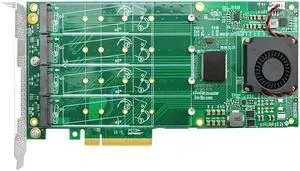 Generic PCIe x8 to 4-Port M.2 NVMe Controller Card Generic PCIe x8 to 4-Port M.2 NVMe Controller Card