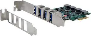 EX-11194 4-Port USB 3.2 Gen 1 PCIe Card EX-11194 4-Port USB 3.2 Gen 1 PCIe Card