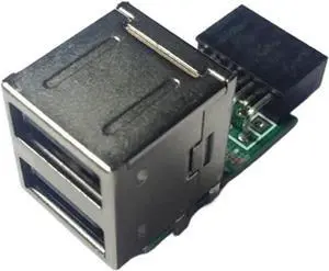 Motherboard USB Expansion 9-pin Female Port to 2* USB2.0 Converter, Motherboard 9Pin Expansion Interface(1pc) Motherboard USB Expansion 9-pin Female Port to 2* USB2.0 Converter, Motherboard 9Pin Expansion Interface(1pc)