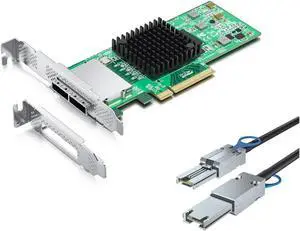9200-8E + 8088 SAS Cable 1m 9200-8E + 8088 SAS Cable 1m