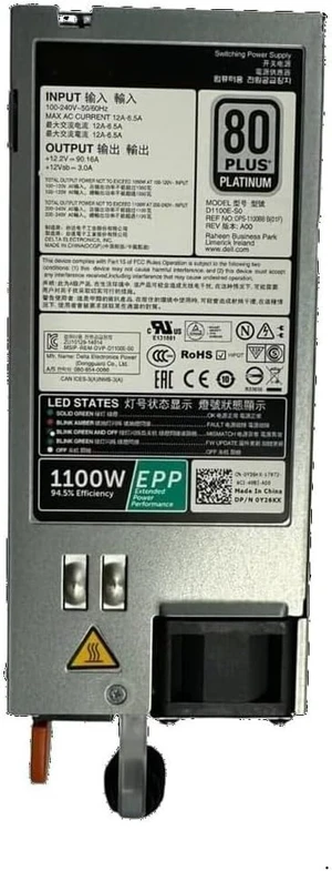OEM 1100W EPP 80+ Platinum PSU for Dell R430 R530 R630 R730 R830 Server OEM 1100W EPP 80+ Platinum PSU for Dell R430 R530 R630 R730 R830 Server