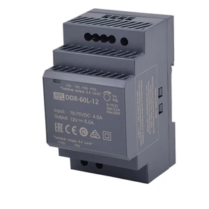 DDR-60 Series Power Supply 60W Slim DIN Rail DC-DC Converter DDR-60L-5/12/15/24 DDR-60G-5/12/15/24(G Input 9-36VDC,24V_DDR-60) DDR-60 Series Power Supply 60W Slim DIN Rail DC-DC Converter DDR-60L-5/12/15/24 DDR-60G-5/12/15/24(G Input 9-36VDC,24V_DDR-60)