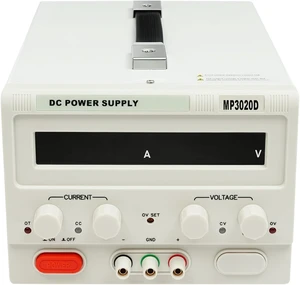 Power Supply - MP3020D AC110V Triple-Output 0-30V 0-20A Linear DC Power Supply Regulated Variable Power Supply - MP3020D AC110V Triple-Output 0-30V 0-20A Linear DC Power Supply Regulated Variable
