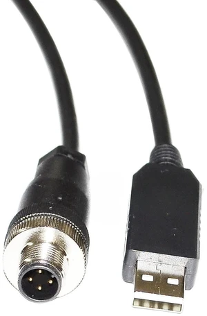 USB to 4-Pin M12 Aviation Cable, 1.8m, for Pfeiffer HIPACE Vacuum Pump RS485 Communication (4-pin Male Connector) USB to 4-Pin M12 Aviation Cable, 1.8m, for Pfeiffer HIPACE Vacuum Pump RS485 Communication (4-pin Male Connector)