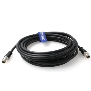 M12 Ethernet Cable X-Code 8 Pin Male to 8 Pin Male Cat6A High Flex Shielded Industrial Gigabit for Cognex in-Sight 9000 DataMan 470/580 (3M) M12 Ethernet Cable X-Code 8 Pin Male to 8 Pin Male Cat6A High Flex Shielded Industrial Gigabit for Cognex in-Sight 9000 DataMan 470/580 (3M)