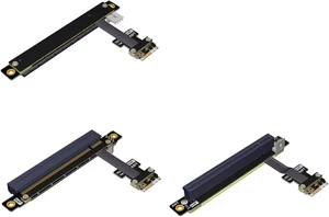 ADT-Link M.2 Key A.E. to PCIe x16 Extension Cable for PCIe x16 Video Graphics Card to M.2 A.E Extender (10cm, R53SF) ADT-Link M.2 Key A.E. to PCIe x16 Extension Cable for PCIe x16 Video Graphics Card to M.2 A.E Extender (10cm, R53SF)