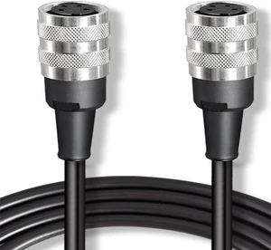 J09 Series Aviation Connector Plug, M16 2/3/4/5/6/7/8/12/14 Pin, with 2M Cable, IP67 Waterproof (4 Pin Female to Female) J09 Series Aviation Connector Plug, M16 2/3/4/5/6/7/8/12/14 Pin, with 2M Cable, IP67 Waterproof (4 Pin Female to Female)