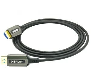 50 Feet 15meters AOC HDMI Fiber Cable Light High Speed 18.2 Gbps 4K at 60Hz HDMI 2.0 Subsampling 4:4:4 Fiber Optical 50 Feet 15meters AOC HDMI Fiber Cable Light High Speed 18.2 Gbps 4K at 60Hz HDMI 2.0 Subsampling 4:4:4 Fiber Optical