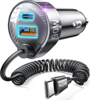 90W for iPhone 18 17 16 Pro Max Car Charger USB C Fast Charge 90W for iPhone 18 17 16 Pro Max Car Charger USB C Fast Charge