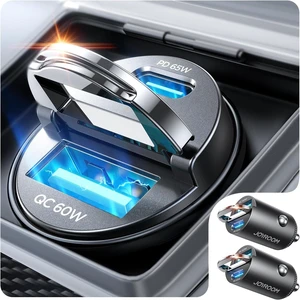 2-Pack 125W USB C Car Charger Flush Fit Cigarette Lighter Charger 2-Pack 125W USB C Car Charger Flush Fit Cigarette Lighter Charger
