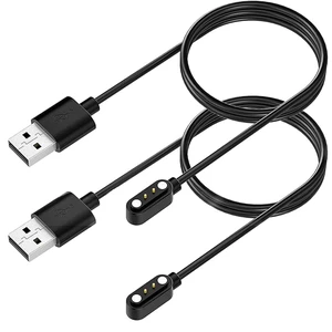 VeryFit Smartwatch Charger Fit for ID208 GTX20 IDW13/15/16/17 IDW19/20/25/26/28 and More Replacement Magnetic USB Cable for Fast and Easy Charging 3.3 ft (ID-cableX2) VeryFit Smartwatch Charger Fit for ID208 GTX20 IDW13/15/16/17 IDW19/20/25/26/28 and More Replacement Magnetic USB Cable for Fast and Easy Charging 3.3 ft (ID-cableX2)