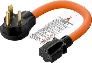 1.5FT Nema 6-50P to 6-15R/6-20R Welder Power Adapter Cord | 6-50P 50-Amp to 6-20R 20A T-Blade Adapter, 6-50 to 6-20R Adaptor Cord 1.5FT Nema 6-50P to 6-15R/6-20R Welder Power Adapter Cord | 6-50P 50-Amp to 6-20R 20A T-Blade Adapter, 6-50 to 6-20R Adaptor Cord
