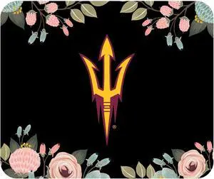 Mouse Pad, Fabric, Arizona State University Standard/Floral Pink Mouse Pad, Fabric, Arizona State University Standard/Floral Pink