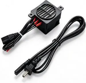PTCYICU PTC Fan Heater 200W 110V, Ceramic Fast-Heating Element with Plug | Energy Saving Constant Temperature Thermistor Insulation PTC Car Auto Air Heater Tool for Indoor Outdoor Small Room Use, 60mm PTCYICU PTC Fan Heater 200W 110V, Ceramic Fast-Heating Element with Plug | Energy Saving Constant Temperature Thermistor Insulation PTC Car Auto Air Heater Tool for Indoor Outdoor Small Room Use, 60mm