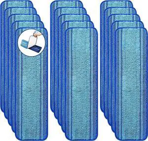 15-Pack Microfiber Mop Pads for Bona Mop- Washable Reusable Refills for Hardwood, Tile & Multi-Surface Floors | Pet Hair & Stain Remover 15-Pack Microfiber Mop Pads for Bona Mop- Washable Reusable Refills for Hardwood, Tile & Multi-Surface Floors | Pet Hair & Stain Remover