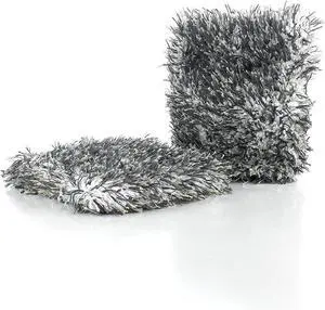 The Rag Company The Cyclone Ultra Wheel Mitt Perfect for Wheels, Grills, and Tight Areas; Proprietary Microfiber Blend; Easily Releases Contaminates Upon Rinsing, 6in x 7in, Black/Grey (2-Pack) The Rag Company The Cyclone Ultra Wheel Mitt Perfect for Wheels, Grills, and Tight Areas; Proprietary Microfiber Blend; Easily Releases Contaminates Upon Rinsing, 6in x 7in, Black/Grey (2-Pack)