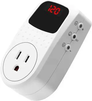 BSEED Surge Protector, Power Surge Protector Outlet, Voltage Regulator, Heavy Duty Whole House Wall Surge Protector for Home, Office, Travel, LED Indicator Light, Single Outlet, 120V, 15A, 1 Pack BSEED Surge Protector, Power Surge Protector Outlet, Voltage Regulator, Heavy Duty Whole House Wall Surge Protector for Home, Office, Travel, LED Indicator Light, Single Outlet, 120V, 15A, 1 Pack