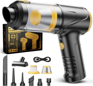 Handheld Vacuum Cleaner, 21000Pa Cordless 4-in-1 Mini Car Vacuum Handheld Vacuum Cleaner, 21000Pa Cordless 4-in-1 Mini Car Vacuum