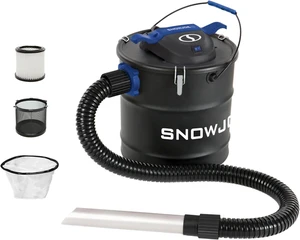 Snow Joe Bagless Ash Vacuum Cleaner Machine, Metal Canister with Hose and Filter, 4.8 Gallon, 5-Amp Motor - Vacuuming and Cleaning Equipment for Home, Garage and Outdoor Spaces, ASHJ202E Snow Joe Bagless Ash Vacuum Cleaner Machine, Metal Canister with Hose and Filter, 4.8 Gallon, 5-Amp Motor - Vacuuming and Cleaning Equipment for Home, Garage and Outdoor Spaces, ASHJ202E