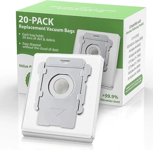 20 Pack Vacuum Bags for iRobot Roomba I/S/J Series &100-700 Combo Robot Vac 20 Pack Vacuum Bags for iRobot Roomba I/S/J Series &100-700 Combo Robot Vac