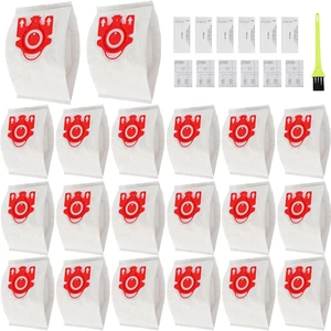 20 Packs 3D Airclean FJM Vacuum Cleaner Bags Replacement for Miele Compact C1 Vacuum Bags,Compact C1,C2,S6000-S6999,S4000-S4999,S700,S500-S578 Vacuum with 6 Motor Protection Filters,6 AirClean Filter 20 Packs 3D Airclean FJM Vacuum Cleaner Bags Replacement for Miele Compact C1 Vacuum Bags,Compact C1,C2,S6000-S6999,S4000-S4999,S700,S500-S578 Vacuum with 6 Motor Protection Filters,6 AirClean Filter
