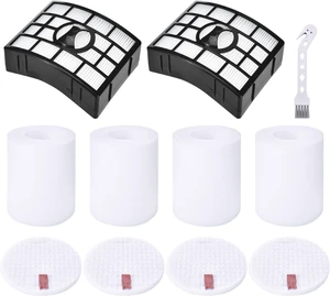 Leadaybetter 2 HEPA + 4 Foam & Felt Filters for Shark Rotator Powered Lift-Away XL Capacity NV755, UV795 Vacuum Cleaner, Compare to Part # XFF750 & XHF650 Replacement Leadaybetter 2 HEPA + 4 Foam & Felt Filters for Shark Rotator Powered Lift-Away XL Capacity NV755, UV795 Vacuum Cleaner, Compare to Part # XFF750 & XHF650 Replacement