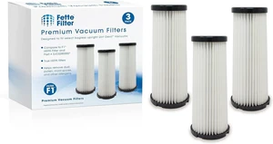 Fette Filter - Vacuum HEPA Filter Compatible with Dirt Devil F1 (F-1) Compare to Part # 3JC0280000, 3-JC0280-000 & 2JC0280000, 2-JC0280-000 (Pack of 3) Fette Filter - Vacuum HEPA Filter Compatible with Dirt Devil F1 (F-1) Compare to Part # 3JC0280000, 3-JC0280-000 & 2JC0280000, 2-JC0280-000 (Pack of 3)