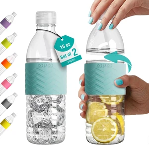 Copco Hydra Water Bottle, 16.9 Oz - Robins Egg, Set of 2 Copco Hydra Water Bottle, 16.9 Oz - Robins Egg, Set of 2