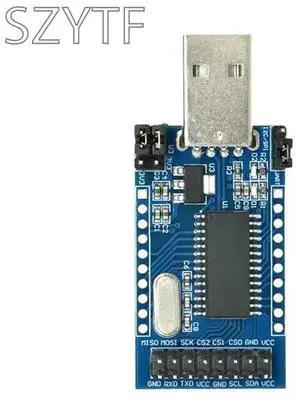 CH341A Programmer USB To UART IIC SPI I2C Convertor Parallel Port Converter Onboard Operating Indicator Lamp Board Module CH341A Programmer USB To UART IIC SPI I2C Convertor Parallel Port Converter Onboard Operating Indicator Lamp Board Module