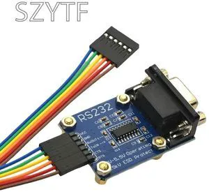 TTL to RS232 Module TTL RS232 Male Female Mutual Conversion Module Serial Level Conversion to SP232 TTL Serial Port ESD Protect TTL to RS232 Module TTL RS232 Male Female Mutual Conversion Module Serial Level Conversion to SP232 TTL Serial Port ESD Protect