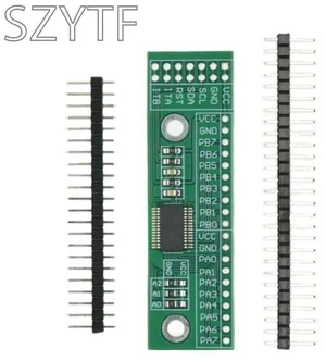 MCP23017 16Bit I/O Expansion Board Module Pin PCB IIC I2C Interface To GIPO Converter 25mA1 For MCP23017 16Bit I/O Expansion Board Module Pin PCB IIC I2C Interface To GIPO Converter 25mA1 For