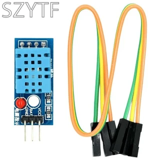Single Bus Digital Temperature And Relative Humidity Sensor DHT11 Module With Cable Electronic Building Block Module For Single Bus Digital Temperature And Relative Humidity Sensor DHT11 Module With Cable Electronic Building Block Module For