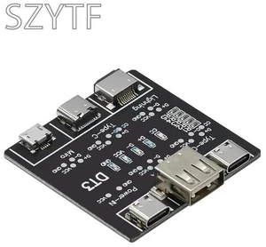 DT3 Data Cable Detection Board USB Cable Tester For iOS Android Type-C Short Circuit On-Off Switching Test Board Tool DT3 Data Cable Detection Board USB Cable Tester For iOS Android Type-C Short Circuit On-Off Switching Test Board Tool