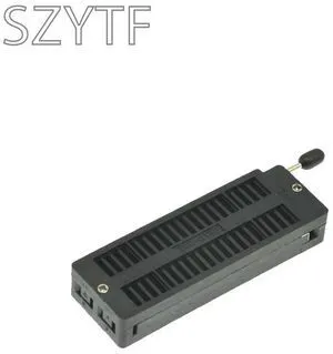 1pcs DIP 40 Pin 40Pin Universal ZIF IC Socket Black 1pcs DIP 40 Pin 40Pin Universal ZIF IC Socket Black