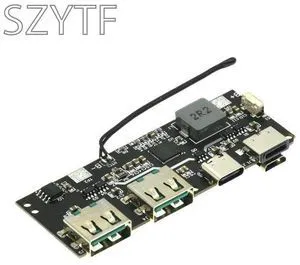 22.5W Quick Charging Mobile Power Module QC4.0 PD3.0 5 Port Dual USB Mobile Power Bank Circuit Board Protection Diy Motherboard 22.5W Quick Charging Mobile Power Module QC4.0 PD3.0 5 Port Dual USB Mobile Power Bank Circuit Board Protection Diy Motherboard