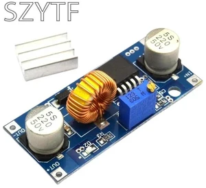 5A XL4015 DC-DC 4-38V to 1.25-36V 24V 12V 9V 5V Step Down Adjustable Power Supply Module LED Lithium Charger With Heat Sink 5A XL4015 DC-DC 4-38V to 1.25-36V 24V 12V 9V 5V Step Down Adjustable Power Supply Module LED Lithium Charger With Heat Sink