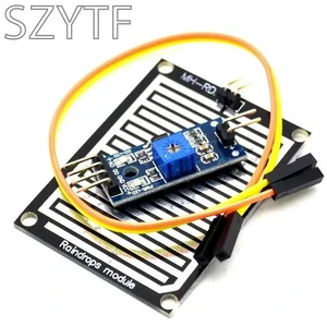 3.3-5V Rain Raindrops Detection Sensor Rain Module Weather Humidity Module 3.3-5V Rain Raindrops Detection Sensor Rain Module Weather Humidity Module