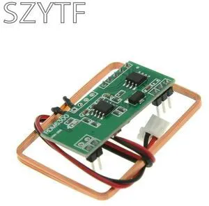 RDM6300 UART 125KHz RFID Reader Module - Reads EM4100 Cards, Compatible for RDM6300 UART 125KHz RFID Reader Module - Reads EM4100 Cards, Compatible for